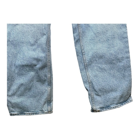 Abercrombie & Fitch The Straight Mid Rise Women Jeans size 30/10 Blue/ preloved - Picture 6 of 10